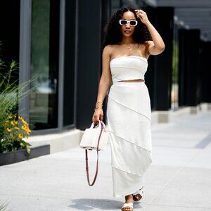 Tube Top and Maxi Skirt Set